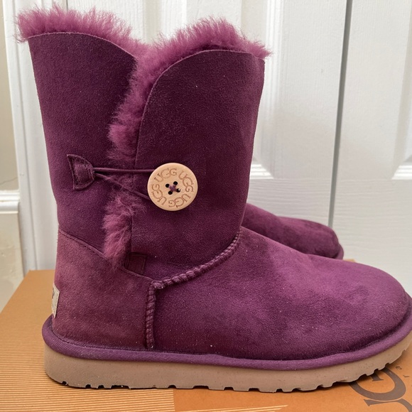 UGG Purple Ankle Boots - Picture 2 of 8